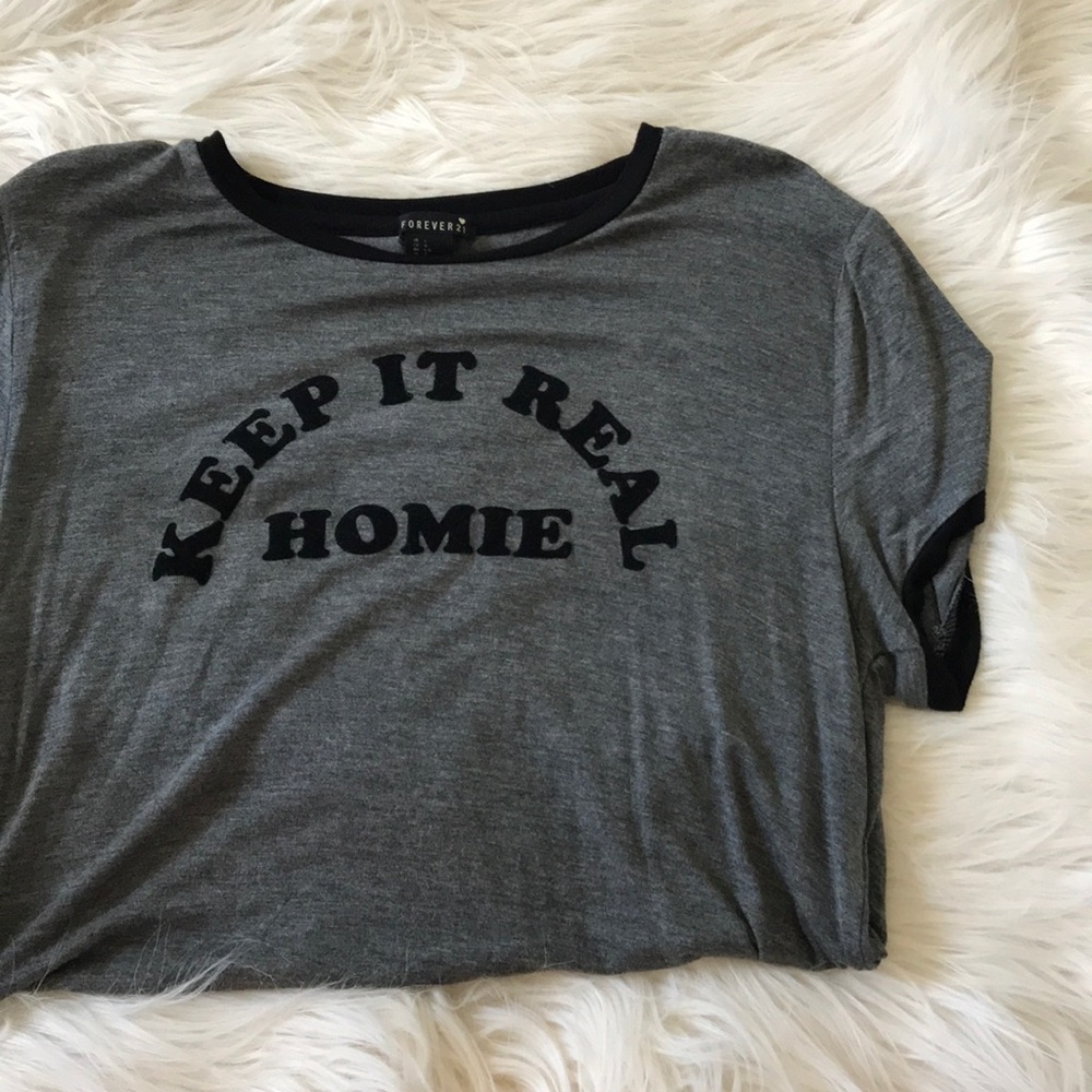 KEEP IT REAL HOMIE TEE